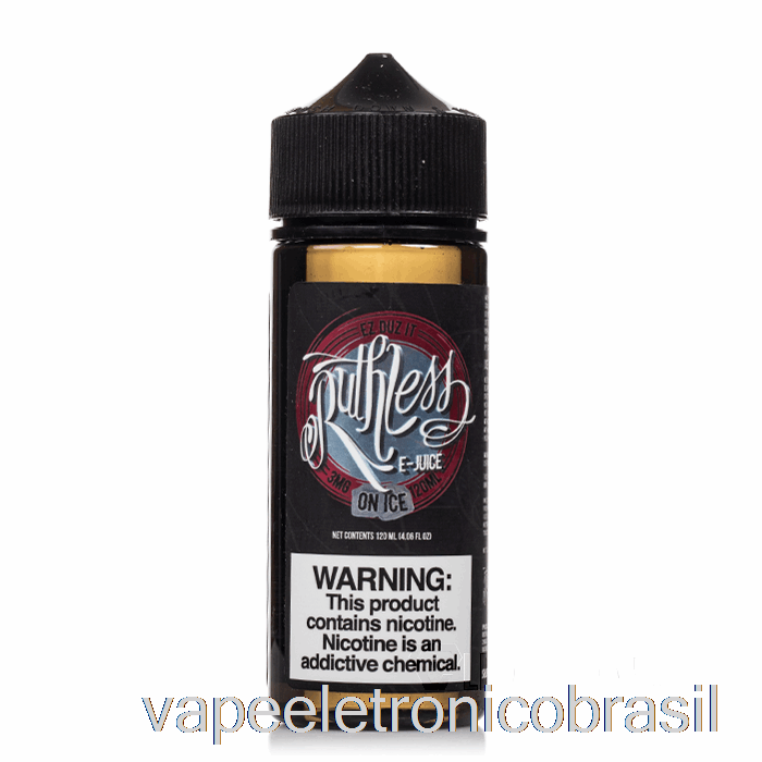 Vape Recarregável Ez Duz It On Ice - Vapor Cruel - 120ml 6mg